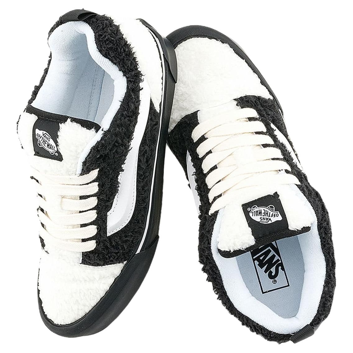 Кроссовки Vans Knu Skool Устойчивая к истиранию низкая обувь для скейтбординга унисекс черно-белая - изображение 3
