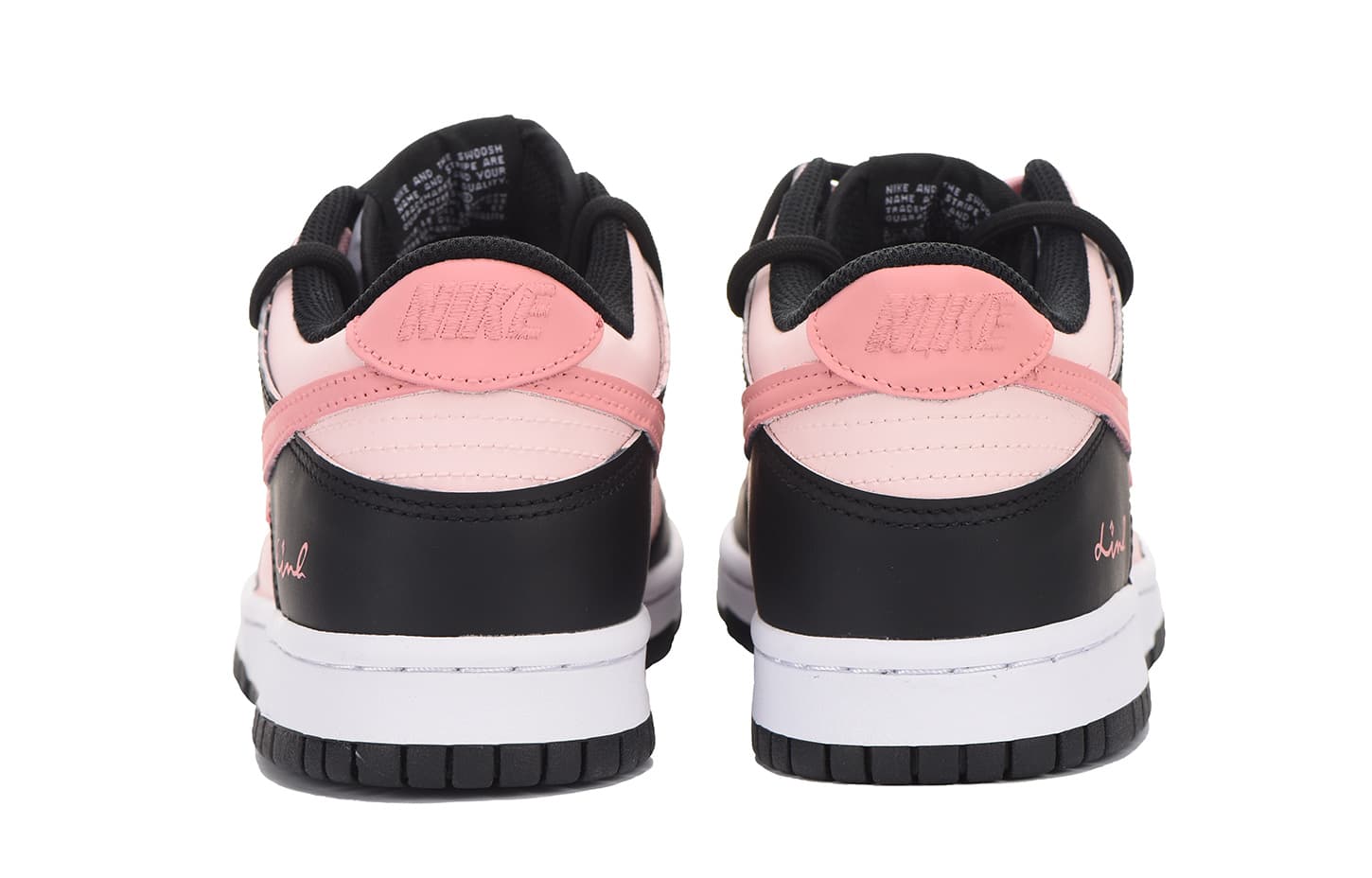 Кроссовки Nike Dunk Low GS Black Pink - изображение 5
