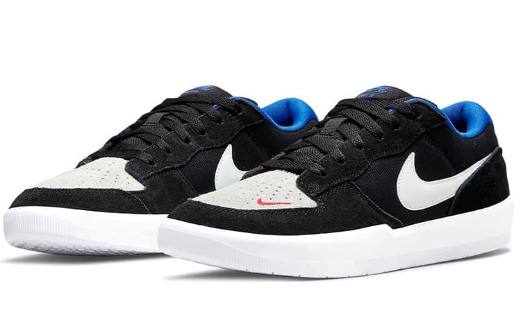 Кроссовки Nike SB Force 58 Black White Blue - изображение 3