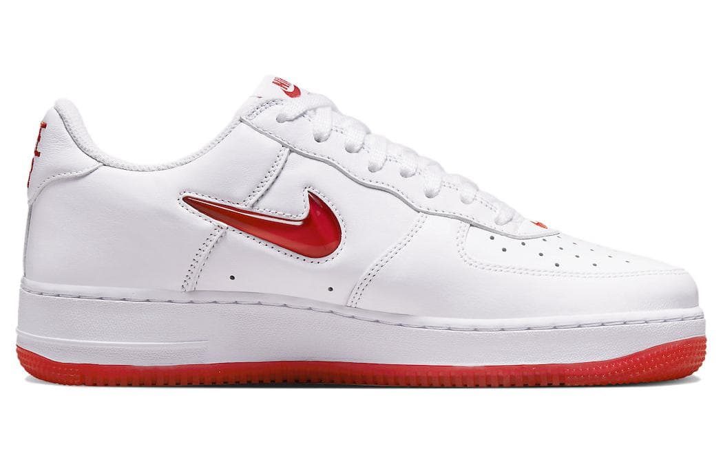 Кроссовки Nike Air Force 1 "Color of the Month" White Red — фото 2