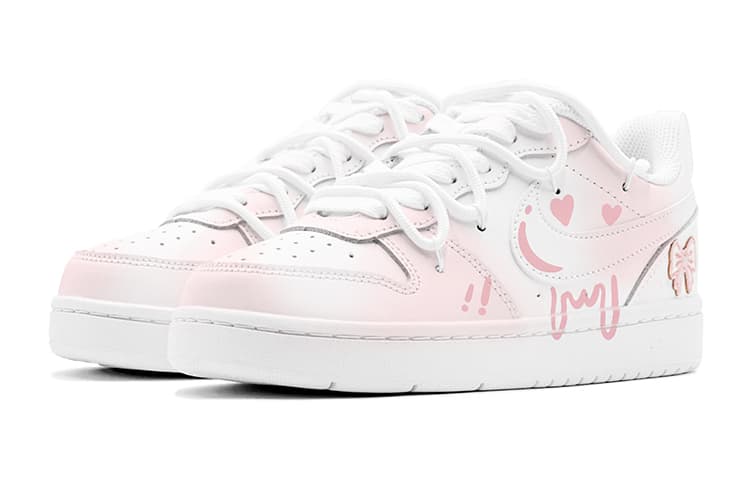 Кроссовки Nike Court Borough Low Pink White - изображение 4
