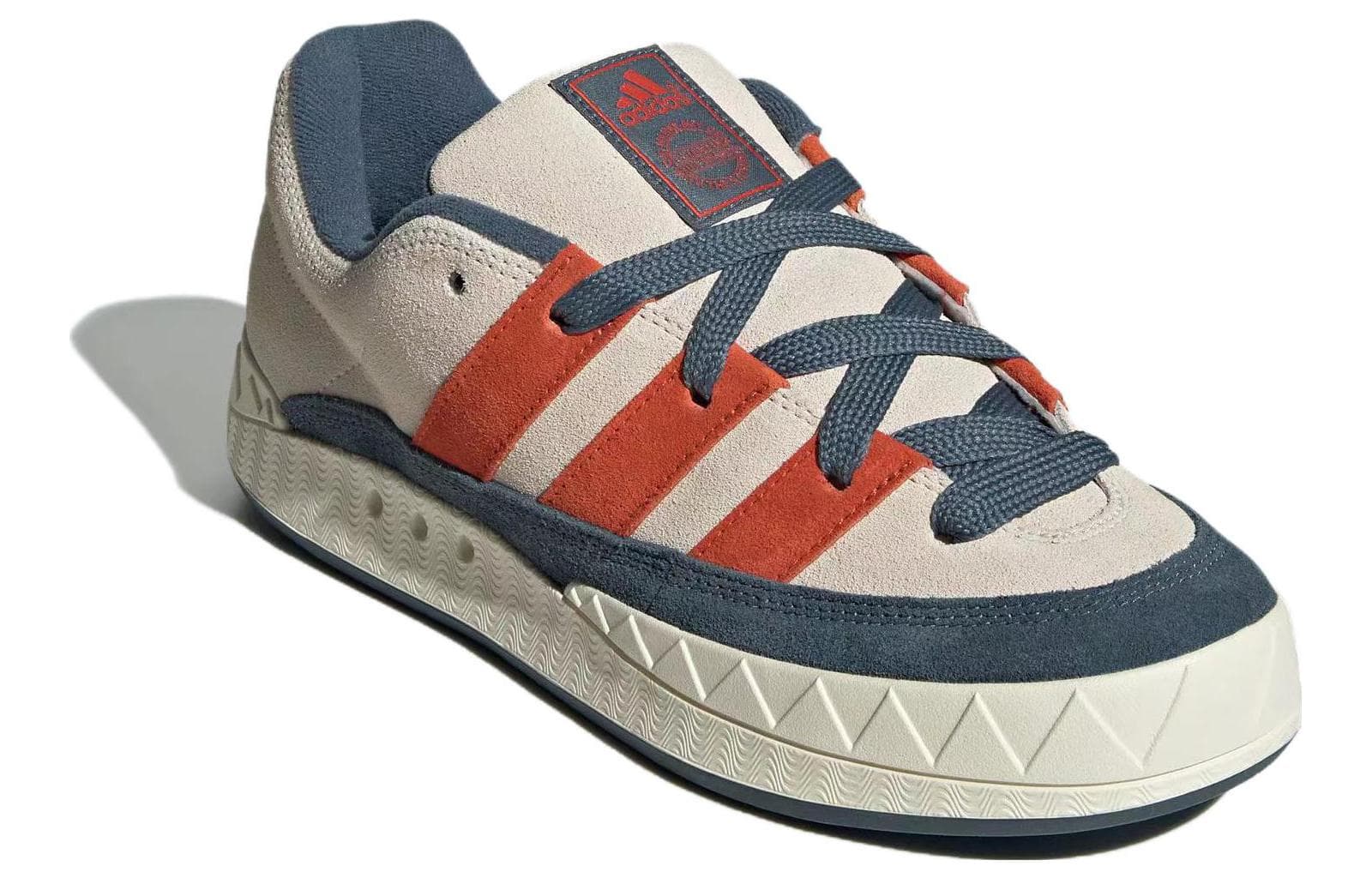 Кроссовки adidas Adimatic White Blue Orange - изображение 3