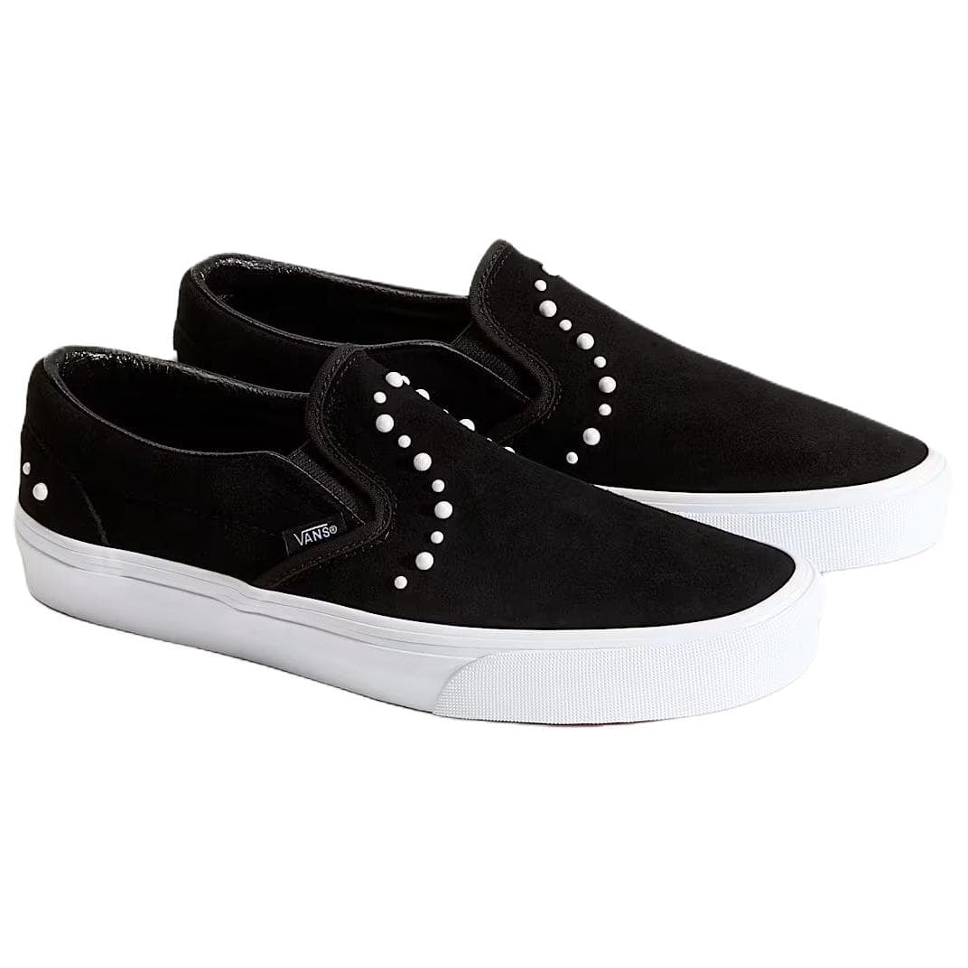 Кроссовки Vans Classic Slip On Low Топ Скейтборд Обувь Унисекс Черный - изображение 2