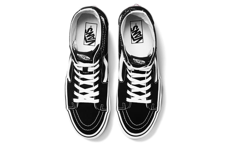Кроссовки Vans SK8-Hi Tapered Black - изображение 3