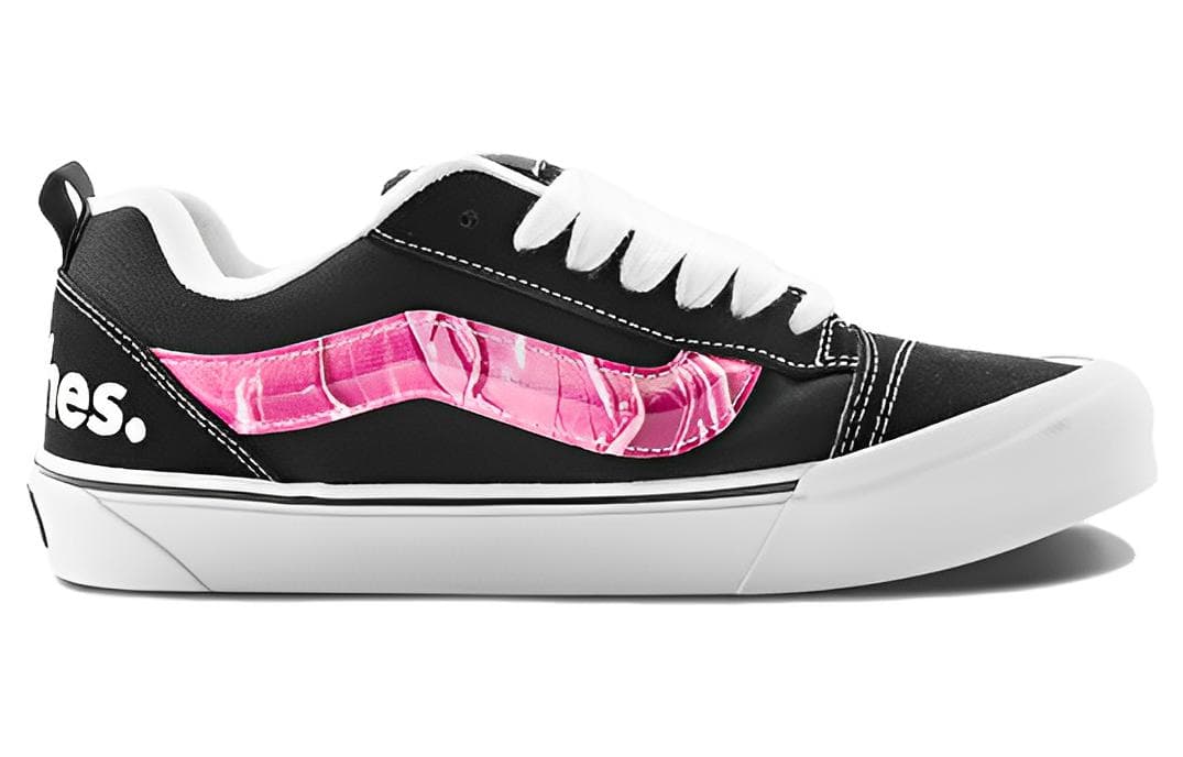 Кроссовки Peaches x Vans Knu Skool Black Pink - изображение 2