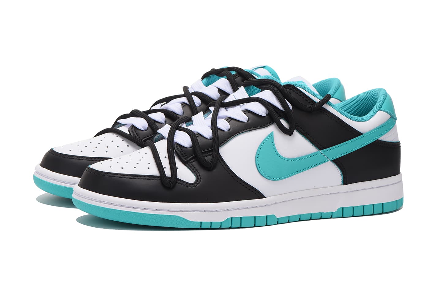 Кроссовки Nike Dunk Low Black Green — фото 3