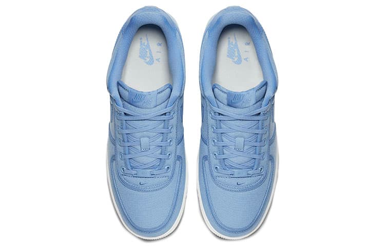 Кроссовки Nike Air Force 1 Low Retro QS Canvas Blue — фото 3