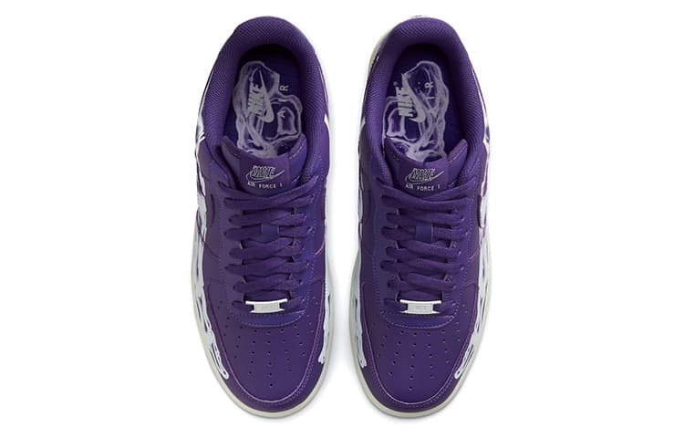 Кроссовки Nike Air Force 1 '07 Skeleton QS "Purple Skeleton" - изображение 4