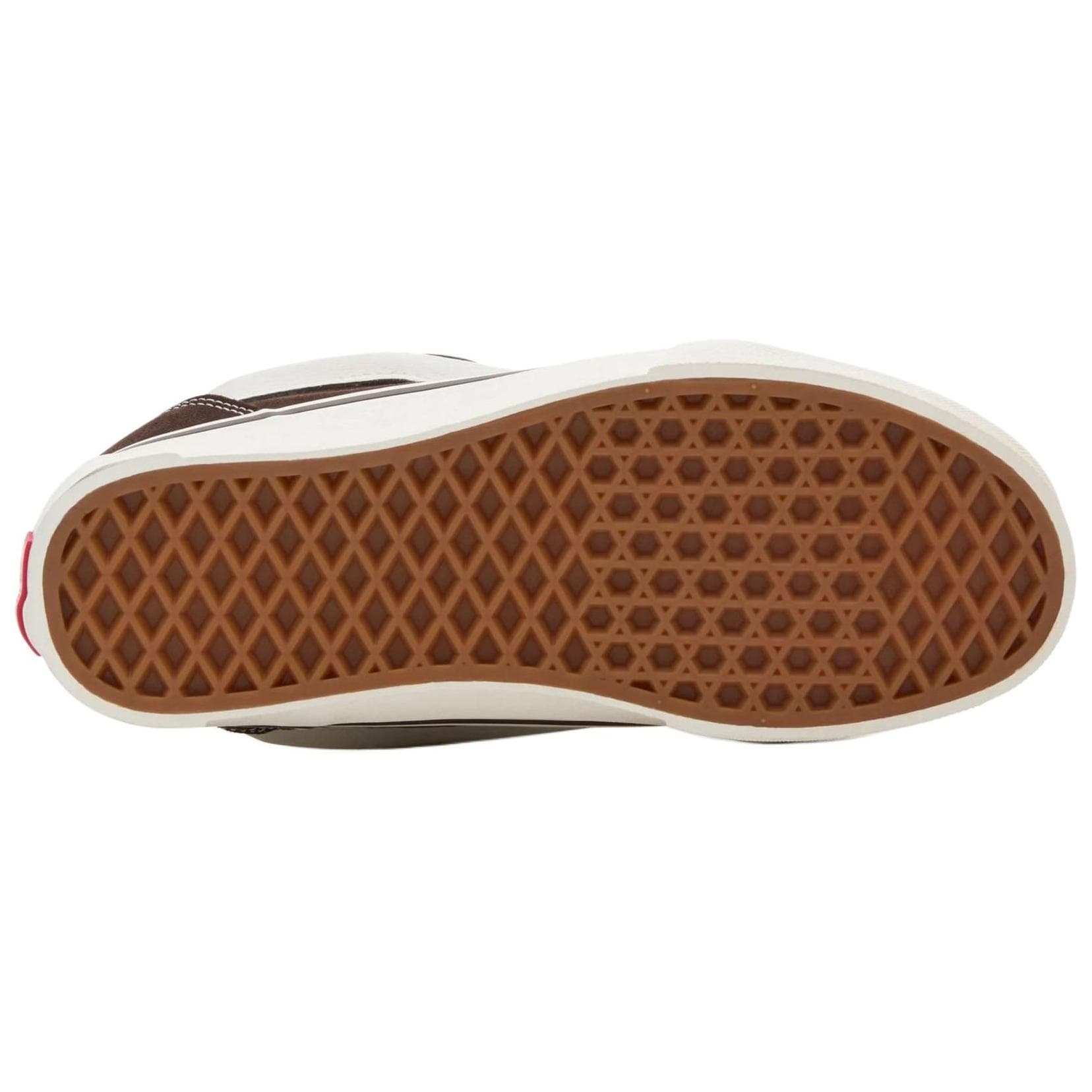 Кроссовки Vans Knu Skool Brown Red - изображение 5