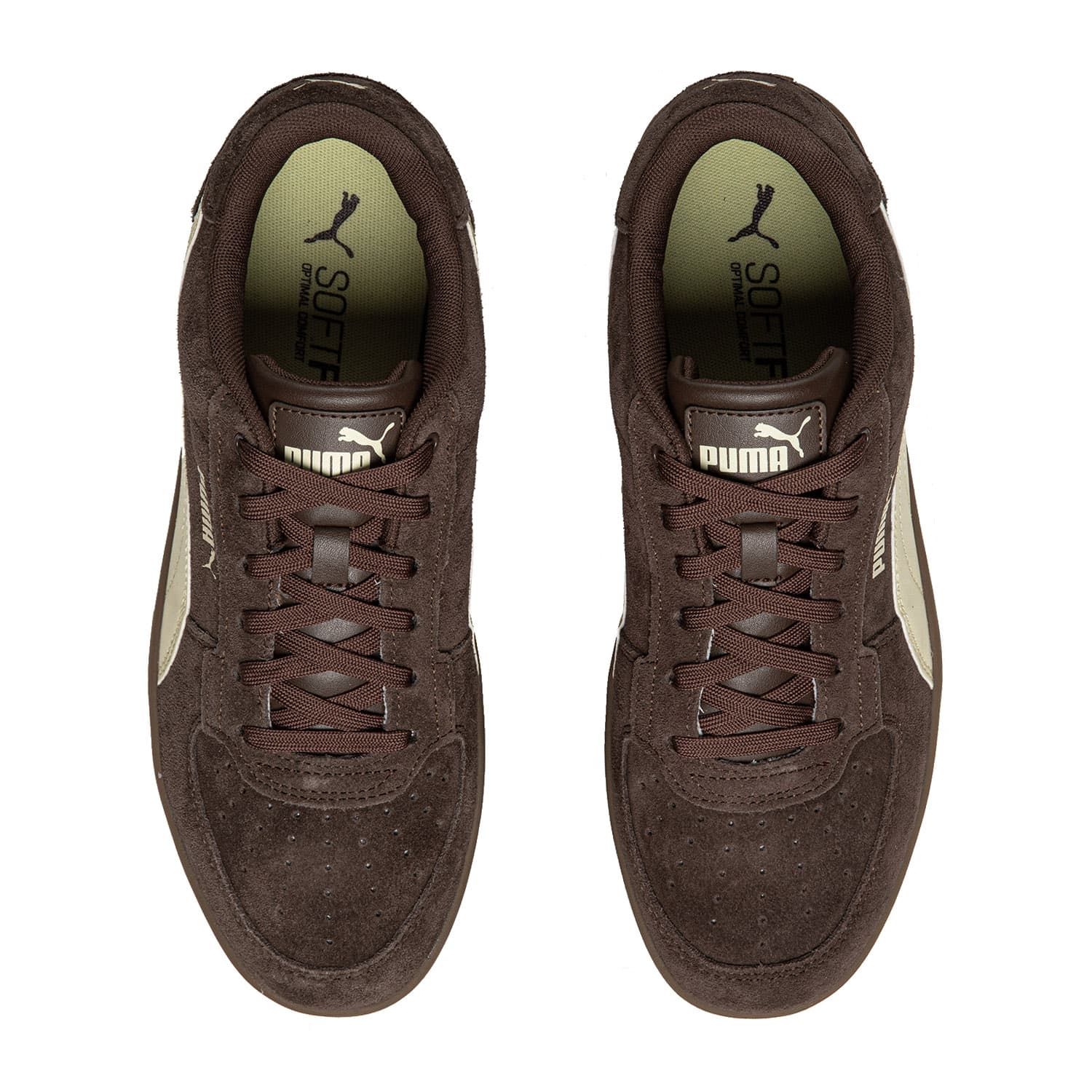 Кроссовки PUMA Caven 2,0 Low Топ Скейтборд Обувь Унисекс Коричневый - изображение 4