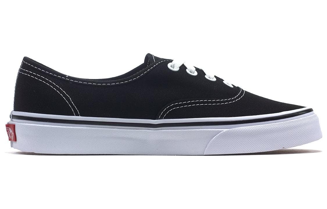 Кроссовки Vans Аутентичный Low Топ Скейтборд Обувь Унисекс Черный - изображение 2