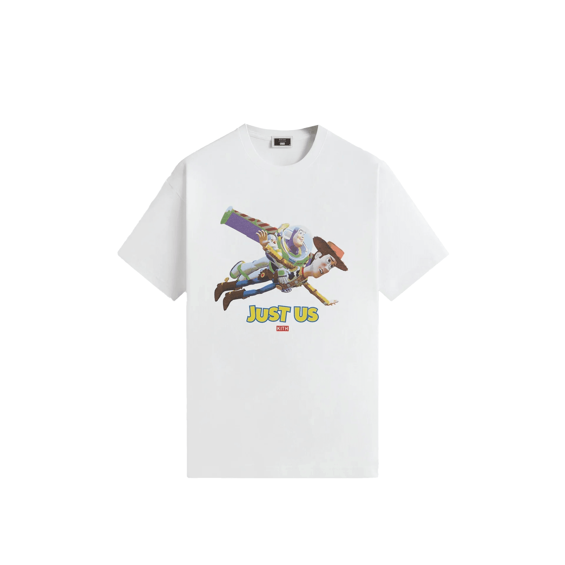 Футболка KITH x Disney x Pixar FW25 Just Us Flying Vintage T - изображение 1