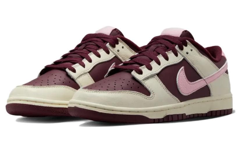 Кроссовки Nike Dunk Low "Night Maroon and Medium Soft Pink" - изображение 3