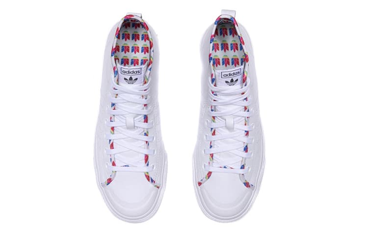 Кроссовки adidas Nizza Hi White Multicolor - изображение 4