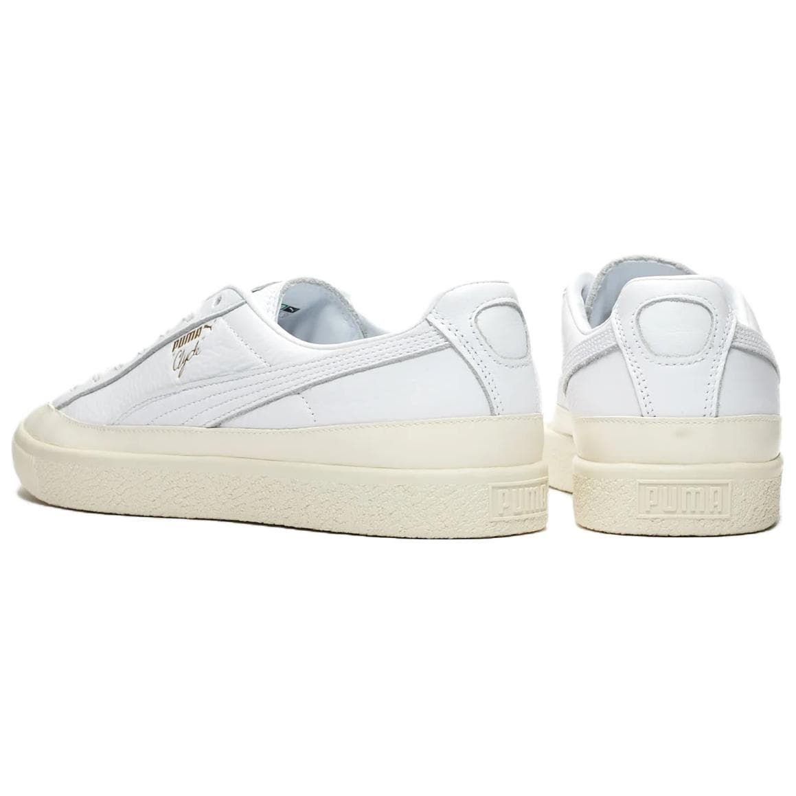 Кроссовки PUMA Clyde Rubber Toe White - изображение 3