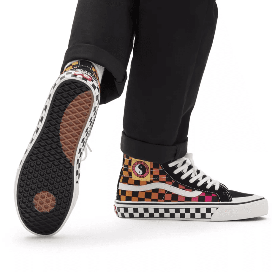 Кроссовки T&C Surf x Vans SK8 138 Decon SF Orange Pink Gradient - изображение 7
