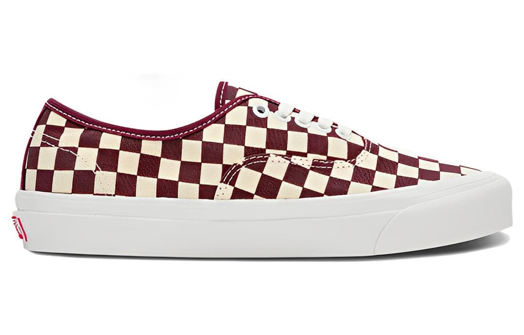 Кроссовки Vans Style 44 White Red - изображение 2