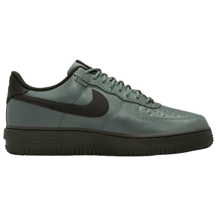 Кроссовки Nike Air Force 1 Кожа Скейтборд Обувь Мужская Зеленая - изображение 4
