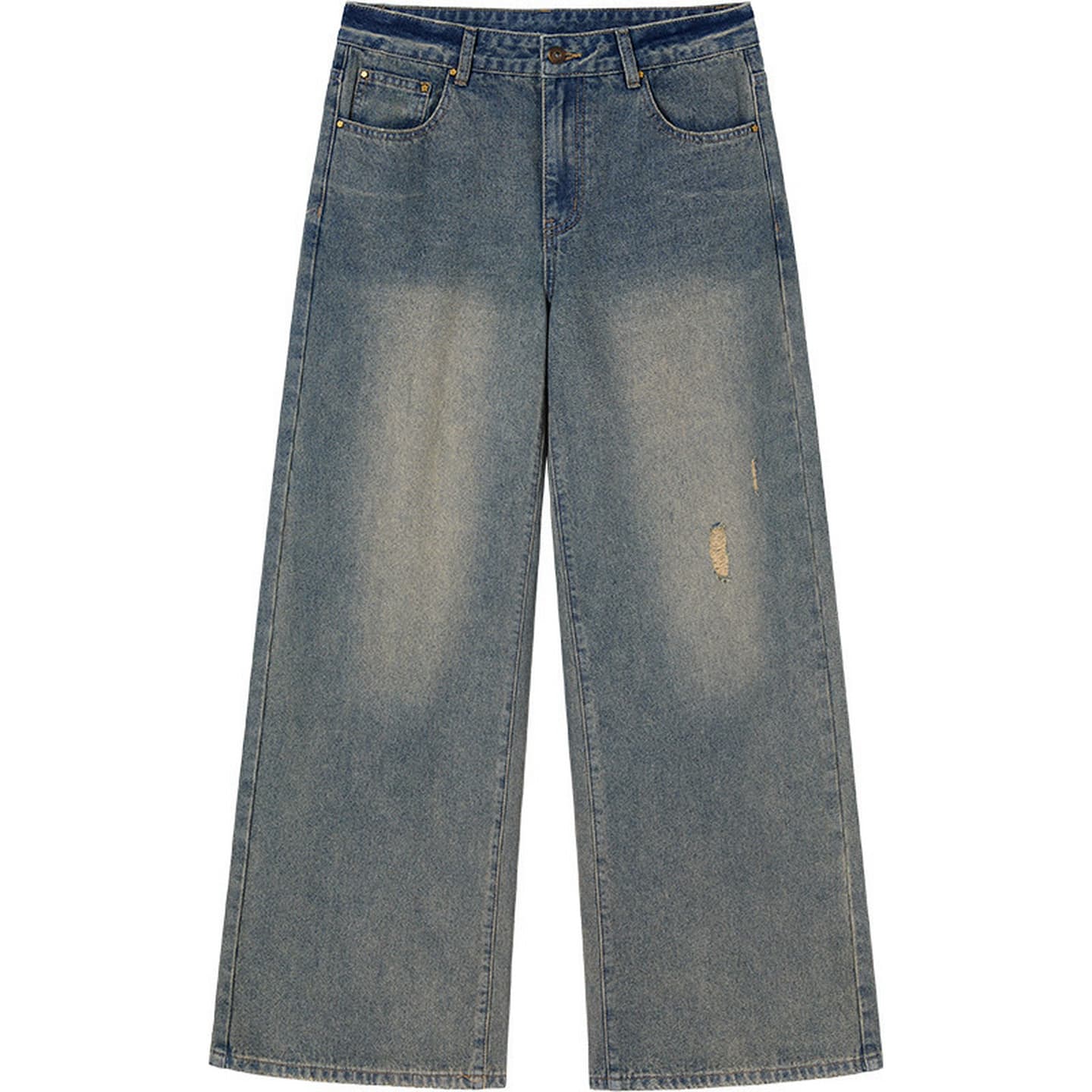 Штаны PSO Brand Blue Unisex Jeans PSO Brand Синий Унисекс Джинсы - изображение 1