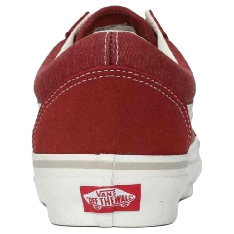 Кроссовки Vans Old Skool Устойчивые к истиранию низкие скейтбордические кроссовки унисекс красные - изображение 4