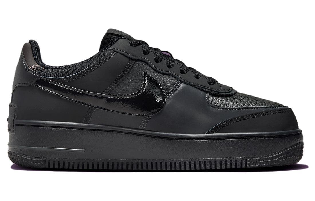 Кроссовки Nike Air Force 1 Shadow "Triple Black" — фото 2