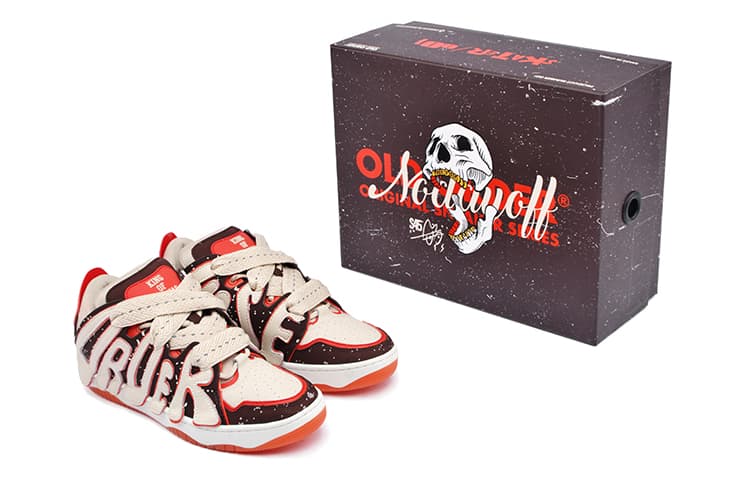 Кроссовки S45 x OLD ORDER Skater 001 Brown Orange - изображение 6