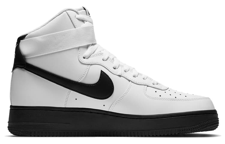 Кроссовки Nike Air Force 1 High Black White — фото 2