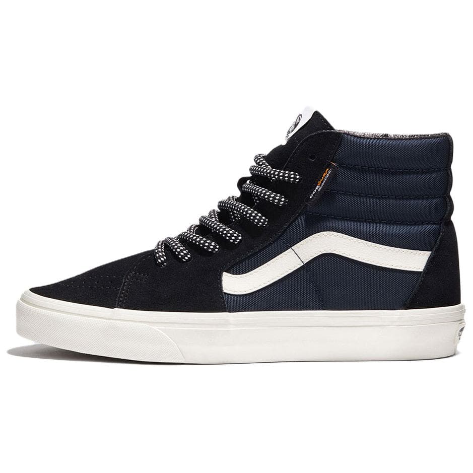 Кроссовки Vans SK8 HI Высокие кеды для скейтбординга Унисекс Синие Черные - изображение 1