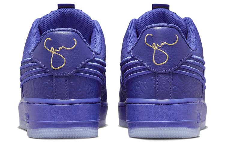 Кроссовки Nike Air Force 1 Low Serena Williams SWDC Blue Purple — фото 5