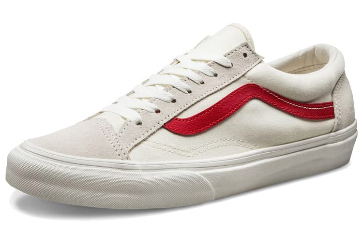 Кроссовки Vans Style 36 Marshmallow Racing Red - изображение 2