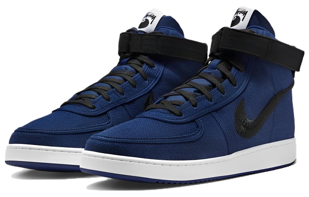 Кроссовки Stussy x Nike Vandal High "Deep Royal Blue" - изображение 3