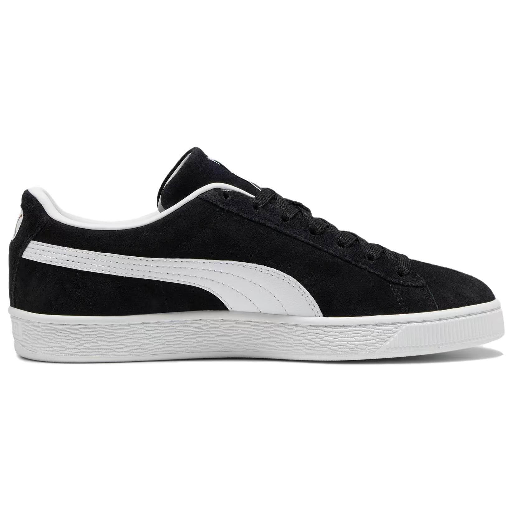 Кроссовки PUMA Suede Classic Low Скейтборд Обувь Женская Черно-Белая - изображение 2