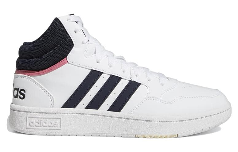 Кроссовки adidas Neo Hoops 3.0 Mid White Black - изображение 2