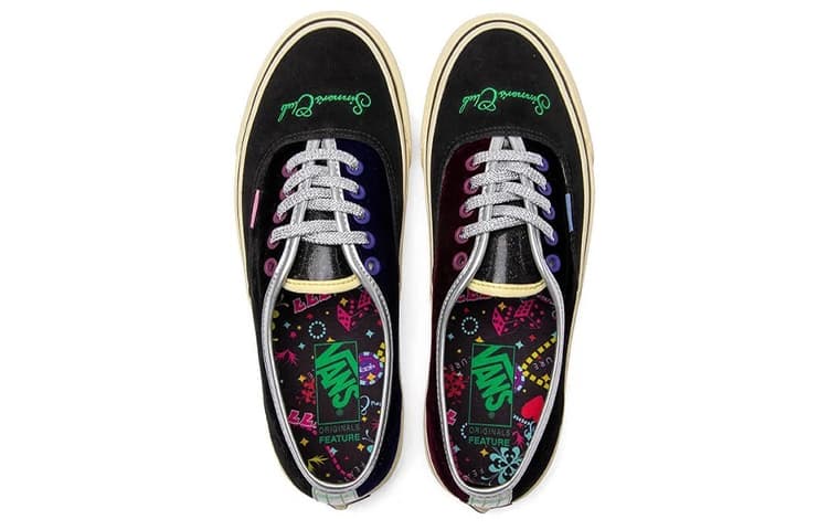 Кроссовки Feature x Vans Authentic LX Sinners Club Part 2 Black - изображение 5