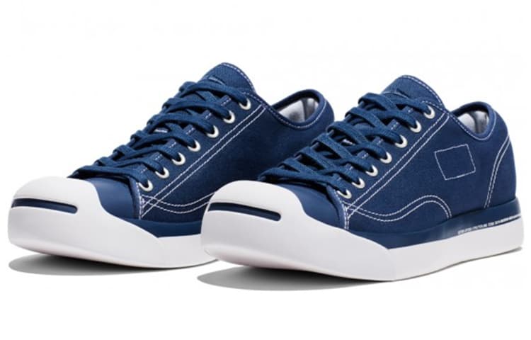 Кроссовки Fragment Design x Converse Jack Purcell Modern Denim Blue - изображение 3