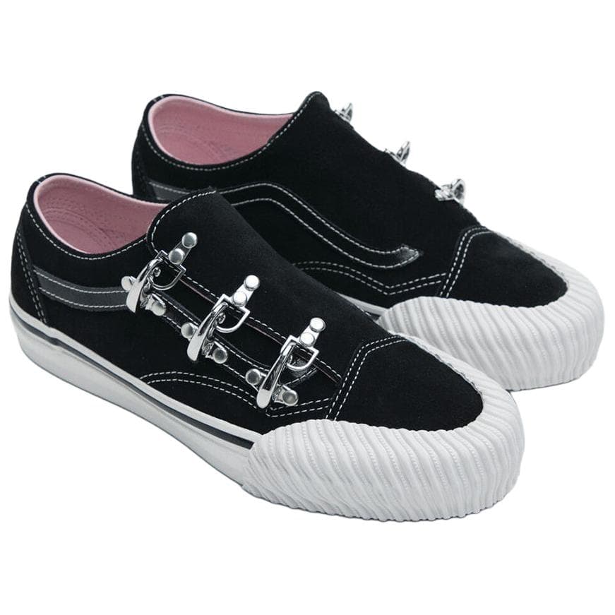 Кроссовки Karina Rozunko x Vans Premium Old Skool Скейтборд Кроссовки Женские Черные - изображение 4