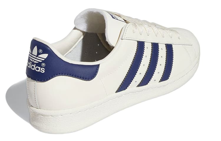 Кроссовки adidas Superstar White Blue - изображение 4