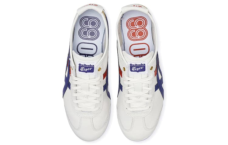Кроссовки Onitsuka Tiger Mexico 66 White Blue - изображение 4