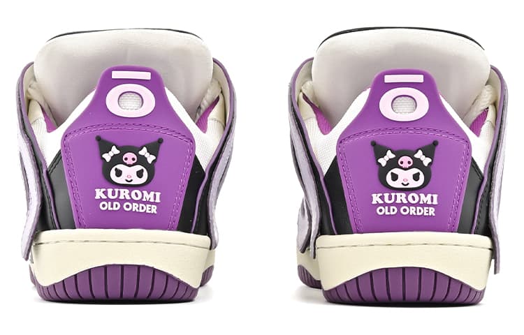 Кроссовки OLD ORDER Skater 001 Kuromi Collaboration White Purple - изображение 3