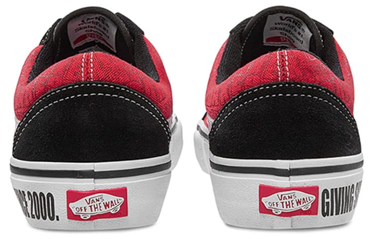 Кроссовки BAKER x Vans Old Skool Pro Black Red - изображение 4