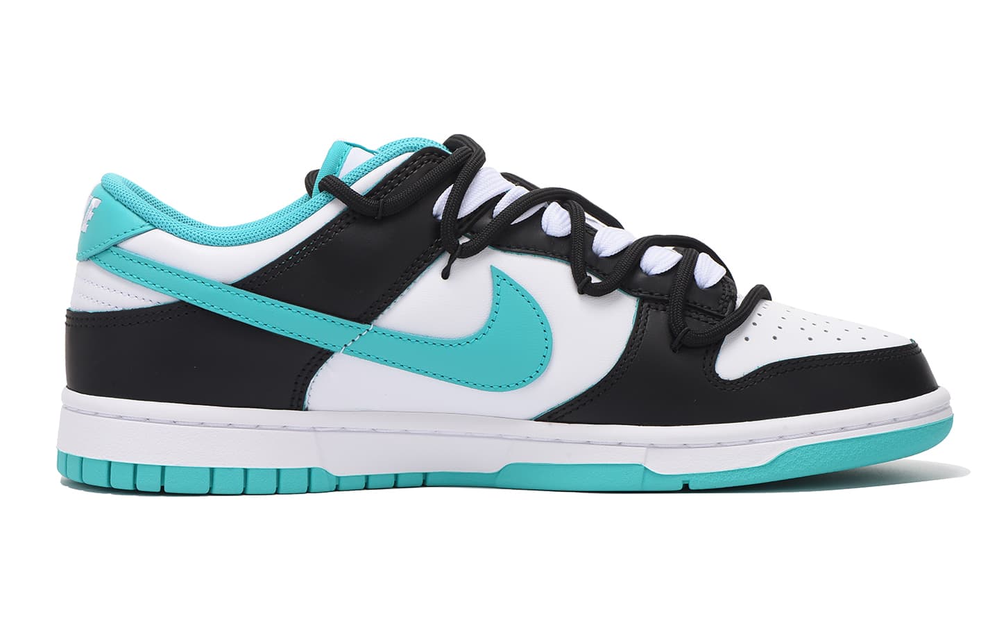 Кроссовки Nike Dunk Low Black Green — фото 2