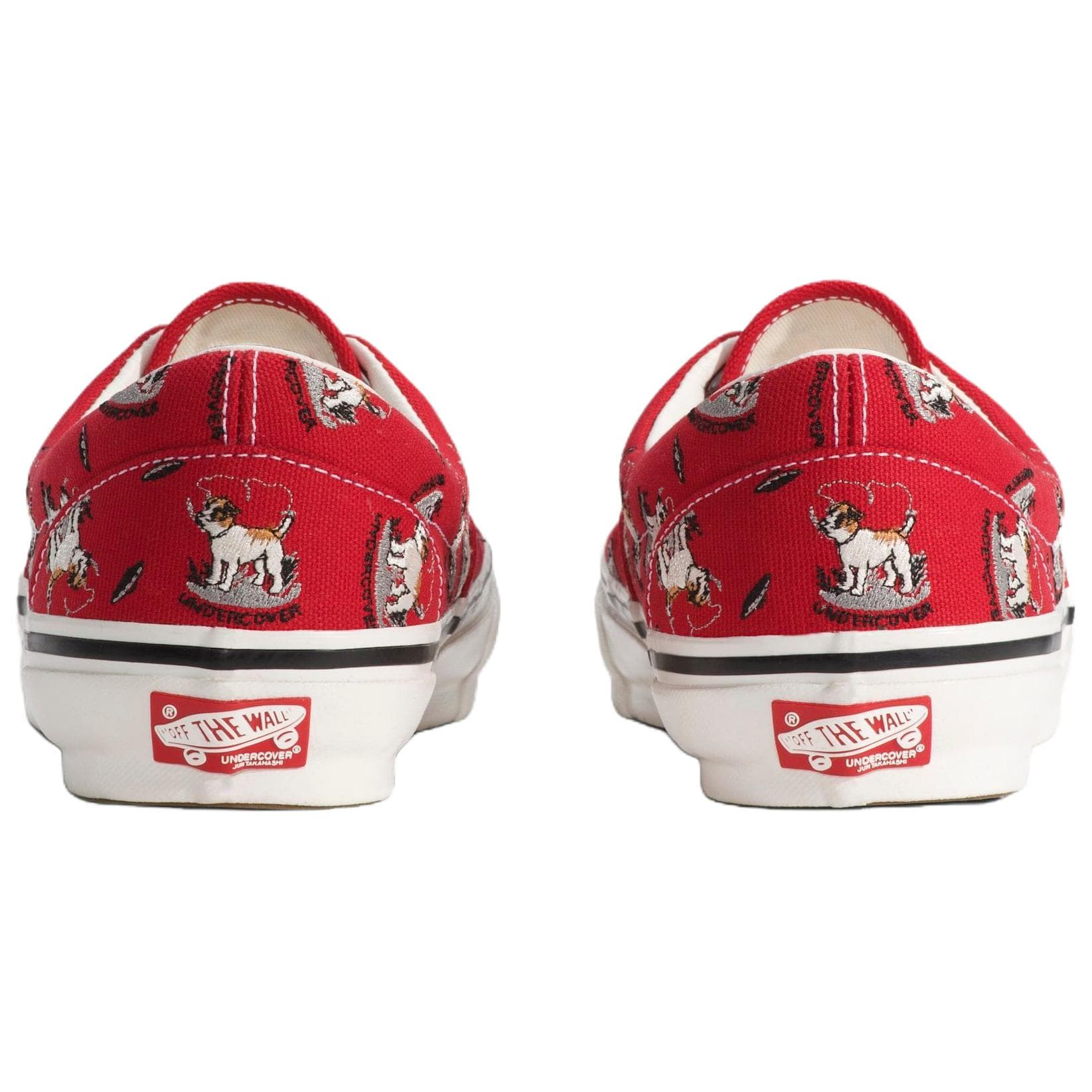 Кроссовки UNDERCOVER x Vans Era 95 Удобные и Легкие Кроссовки для скейтбординга с Низким Верхом Унисекс Красные - изображение 3