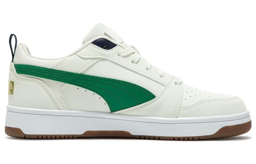 Кроссовки PUMA Rebound V6 Low White Green - изображение 2