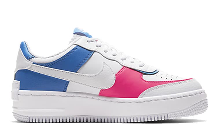 Кроссовки Nike Air Force 1 Shadow Low Blue Pink - изображение 2