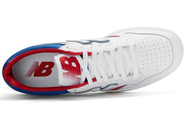 Кроссовки New Balance 480 Low White Red Blue - изображение 3