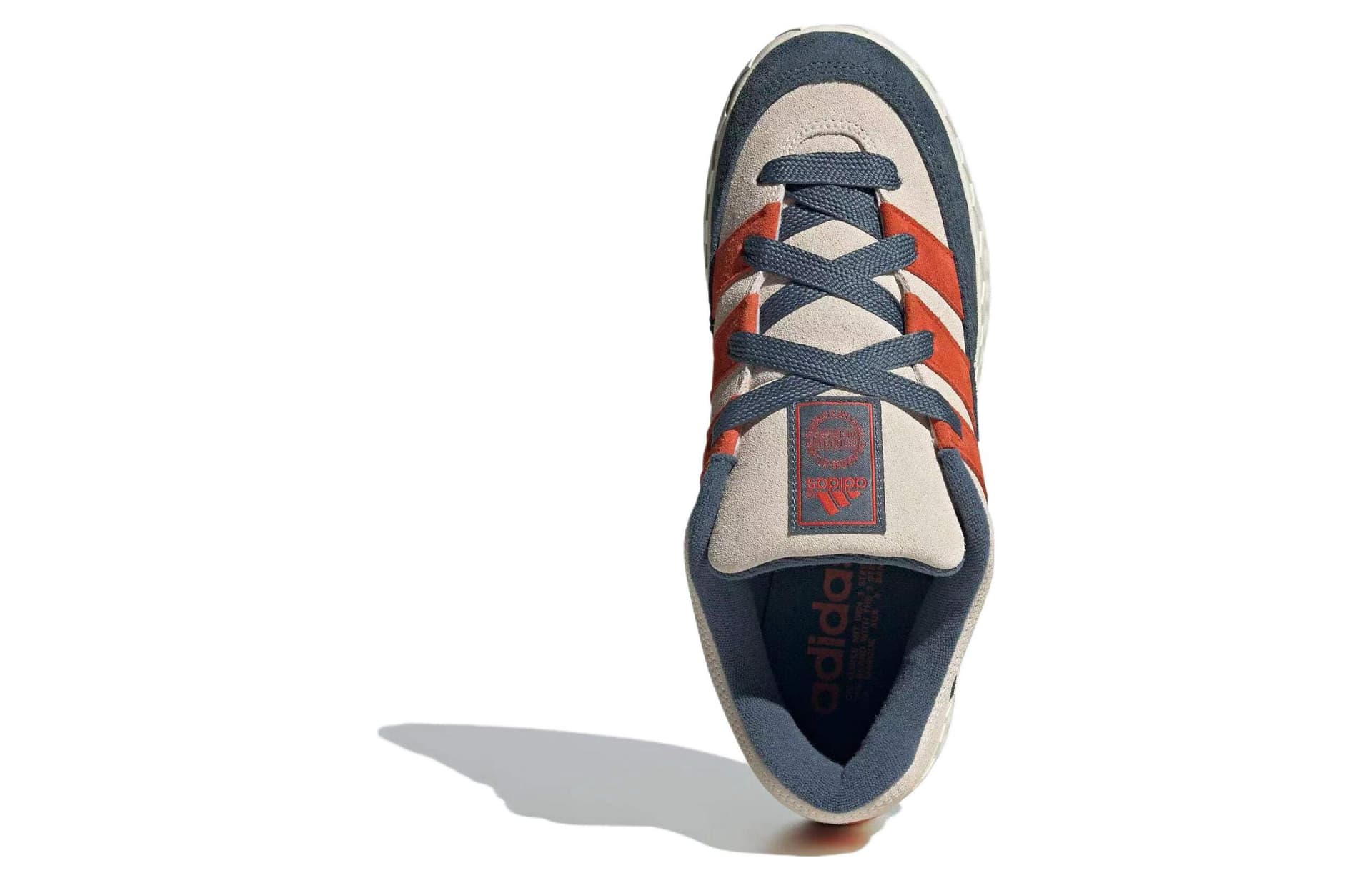 Кроссовки adidas Adimatic White Blue Orange - изображение 5