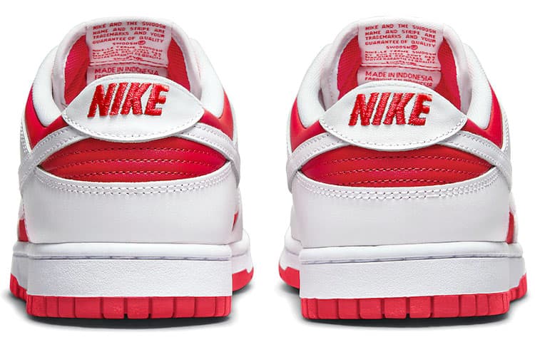Кроссовки Nike Dunk Retro "Reverse White Red" — фото 5