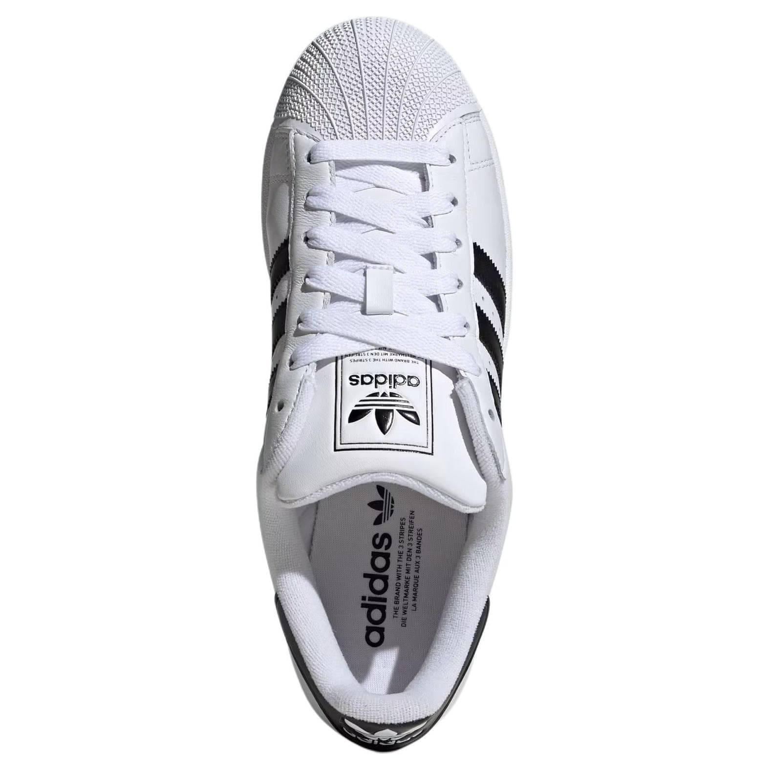 Кроссовки Adidas Originals Superstar 2 Low Скейтборд Обувь Унисекс Белая - изображение 5