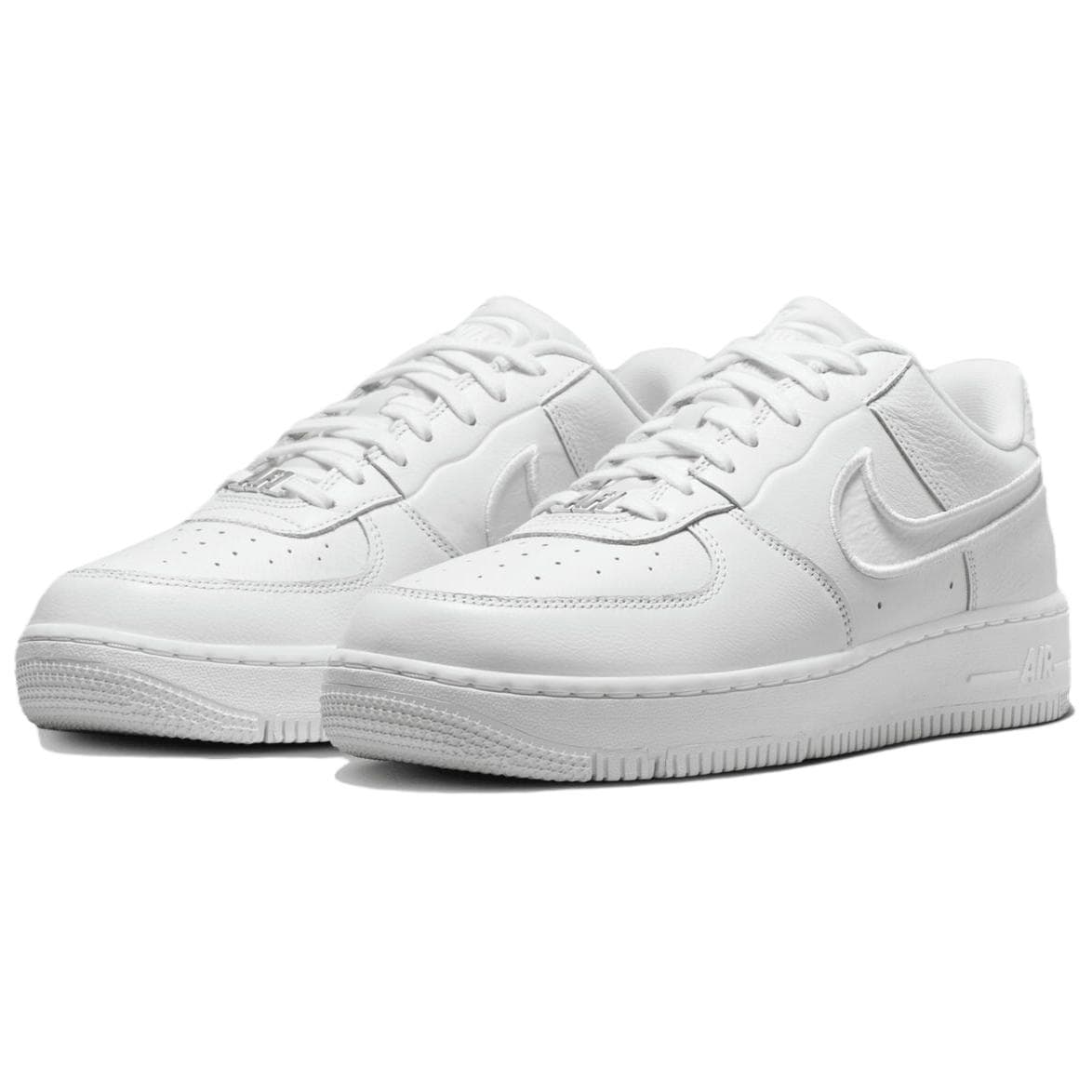 Кроссовки Nike Air Force 1 Dance Коровья кожа Мягкий и комфортный Лоу-топы Скейтборд Обувь Women's White - изображение 3