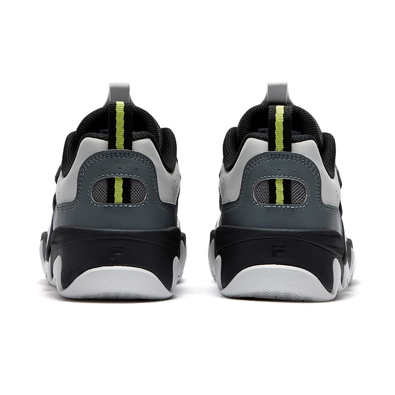 Кроссовки FILA FUSION NOLLIE II Dolphin Jump Shoe 2 Текстиль Синтетическая кожа Скейтборд Обувь Мужская Тихий Серый - изображение 4